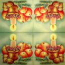 019 Candles - 3-ply (red) - ti-flair